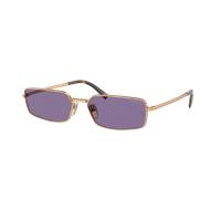 Prada Mujer PR A60S 7OE01O Gafas de sol Metal Marrón Violeta Cuadrada Normal