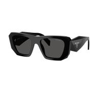 Prada Mujer Sunglass PR B18S - Color del Marco: Negro, Color de la Lente: Gris Oscuro