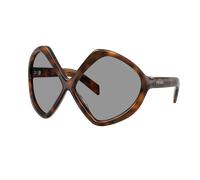 Prada Mujer Sunglass PR B21S - Color del Marco: Carey enebro, Color de la Lente: Gris