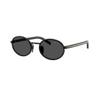 Prada Mujer Sunglass PR B56S - Color del Marco: Negro, Color de la Lente: Gris Oscuro