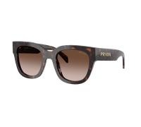 Prada Mujer Sunglass PR C04S - Color del Marco: Carey raíz, Color de la Lente: Marrón Degradado