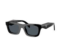 Prada Mujer Sunglass PR C06S - Color del Marco: Negro, Color de la Lente: Gris Oscuro