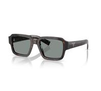 Prada Hombre PR 02ZS 17N20N Gafas de sol Acetato Tortuga Azul Cuadrada Normal