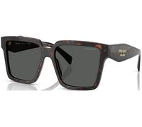 Prada Mujer PR 24ZS 17N40L Gafas de sol Acetato Tortuga Gris Cuadrada Normal
