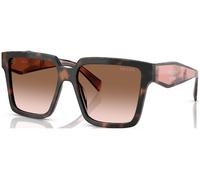 Prada Mujer PR 24ZS 23A0A6 Gafas de sol Acetato Tortuga Marrón Cuadrada Normal Sombreado