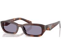 Prada Mujer PR B06S 15W03N Gafas de sol Acetato Tortuga Gris Cuadrada Normal