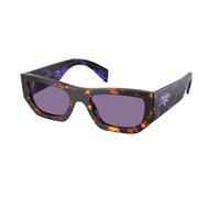 Prada Unisex Prada PR A01S 14O50B Gafas de sol Acetato Tortuga Violeta Pillow Normal Espejo