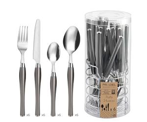 Pradel Essentiel Purity - Cubertería (24 piezas)