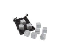 Pradel Excellence - Estuche de 9 Piedras para Whisky - Enfriamiento sin dilución - Piedras Naturales Reutilizables - Estuche de Almacenamiento - Ideal para Bebidas espirituosas