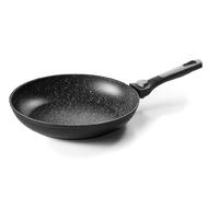 Pradel Excellence - PCUI002003 - Sartén de aluminio herrero Pierra Ø28 cm - Revestimiento antiadherente con aspecto de piedra - Mango extraíble - Todo tipo de fuegos, inducción y horno