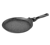 Pradel Excellence - PCUI002008 - Sartén para crepes de aluminio de herrero Pierra Ø20 cm - Revestimiento antiadherente con aspecto de piedra - Mango extraíble - Todo tipo de fuegos, inducción