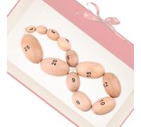 Prader Orchidometer | Wooden Beaded Sizing Assessment Tool