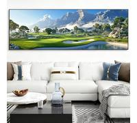 Pradera Diamond Painting Paisaje Diamond Painting Adultos Grande XXL, 5D Cuadro Diamantes Manualidades Adultos, DIY Ronda Pintura Diamante Punto de Cruz para Decoración Pared Hogar, 40x120cm, Model314