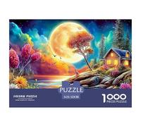 Prado de Las Montañas Rompecabezas para Adultos Un Desafío Imposible De Vibrantes Colores - Regalo Navideño Adultos Y para Niños A Partir De 14 Años 52x38cm/1000pcs