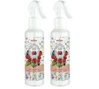 PRADY - Ambientador Casa Spray Frutos Rojos - 220ml - Esencia Jugosa y Dulce (Paquete de 2)