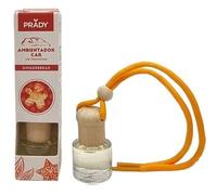 Prady - Ambientador Coche Gingerbread - Unisex - 6ML - Aroma dulce y especiado para tu vehículo