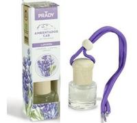 Prady ambientador coche lavanda - frasco de cristal 6 ml y cuerda para