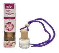 Prady - ambientador coche lily - unisex - 6ml - aroma fresco y floral