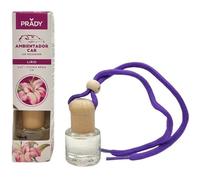 Prady - Ambientador Coche Lily - Unisex - 6ML - Aroma fresco y floral para tu vehículo