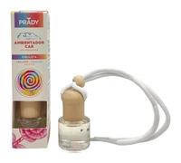 Prady ambientador coche piruleta - frasco de cristal 6 ml y cuerda par