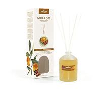 - PRADY - Ambientador Mikado Canela Y Naranja -100ml - Atmósfera Acogedora y Revitalizante en tu Hogar