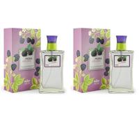 Prady - Eau de Toilette Infantil Mora Silvestre 90ml - Fragancia afrutada y suave para niños y niñas - Sin alcohol - Aroma dulce, fresco y seguro para uso diario con pieles sensibles (Paquete de 2)