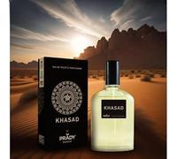 Prady - Eau de Toilette Khasad 90ml - Fragancia masculina intensa y amaderada con toques orientales - Aroma elegante, misterioso y duradero - Ideal para uso diario y ocasiones especiales