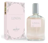 Prady - Eau de Toilette Linda 90ml - Fragancia femenina floral y empolvada con notas suaves y románticas - Aroma fresco, delicado y duradero - Ideal para mujeres elegantes y sensibles