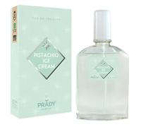 Prady - Eau de Toilette Pistachio Ice Cream 90ml - Fragancia gourmand dulce y cremosa con aroma a helado de pistacho - Perfume original, adictivo y duradero para uso diario o especial