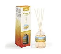 Prady - Mikado Ambientador Home Naranja Flash + Varillas - 100ml - Aroma Cítrico, Chispeante y Refrescante - Sensación de Energía, vitalidad y Frescura Natural - Larga Duración
