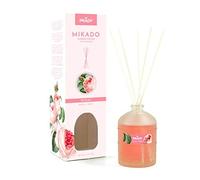 Prady - Mikado Ambientador Home Rosas + Varillas - 100ml - Aroma Floral clásico, Elegante y Natural - Perfuma el hogar con delicadeza y romanticismo - Larga duración y decoración con Estilo