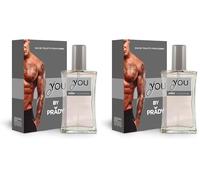 Prady - You Homme - Hombre - 100ML - Fragancia fresca y sofisticada para el hombre moderno (Paquete de 2)