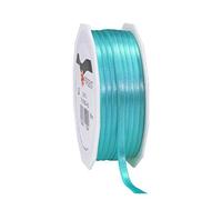 PRÄSENT Aguamarina, 55 Yardas para Envolver, 0.25 Pulgadas de Ancho, decoración y Manualidades, Cinta Decorativa para Regalos, para Cada ocasión, Poliéster, Violeta, 6mm-50m, 50