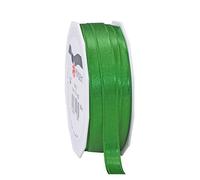 PRÄSENT C.E. Pattberg Cinta de Regalo de satén, 27 Yardas, Verde, 10 mm - 25 m, clásica, sólida, para Cada ocasión, Regalo
