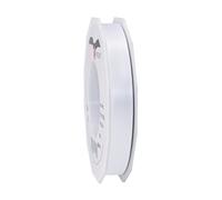Prasent C.E. Pattberg Rollo de Cinta de Doble Cara Satinado 15 mm x 25 m, Color Blanco