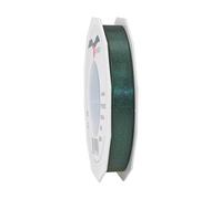 PRÄSENT C.E. Pattberg satén Verde Pino, 27 Yardas para Envolver, 1,5 cm de Ancho, decoración y Manualidades, Cinta Decorativa para Regalos, para Cada ocasión, Poliéster, Pistacho, 15mm-25m, 25