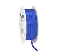 PRÄSENT C.E. Pattberg SATIN - Cinta de regalo azul real, 55 yardas para envolver regalos, 0.12 pulgadas de ancho, cinta para decoración y manualidades, cinta decorativa para regalos, para cada ocasión