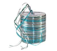 Präsent Cinta Biodegradable, Rayón, Turquesa, 50 Meter Spool