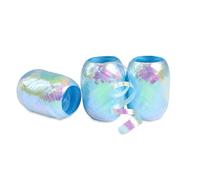 PRÄSENT Cinta de regalo Brasil azul claro, 24 x 20 m, bolas de huevo de 5 mm para manualidades, decoración y embalaje de regalos para cualquier ocasión