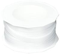 Präsent - Cinta de Tela (10 mm, 50 m), Color Blanco