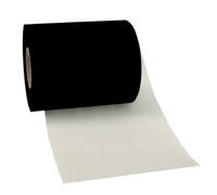 PRÄSENT Cinta de Tul, Negro, 112mm-50m