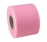 PRÄSENT Cinta de Tul, Rosa Claro, 72mm-50m