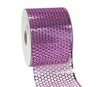 Präsent Cinta Estampada, Poliéster, Rojo, 80 mm Width, 45 m Length