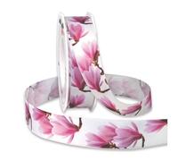 Präsent Cinta Impresa, Poliéster, Blanco, 20-m-Roll 25 mm Width