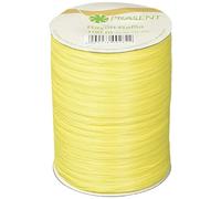Präsent - Cinta para regalos (rafia, 100 m), color amarillo