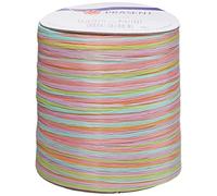 PRÄSENT Cinta Rafia, Plástico de rayón, Multicolor, 50-m-Spule