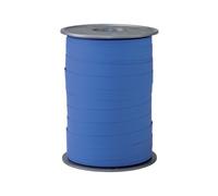 PRÄSENT Cinta Regalo Azul Celeste Mate, 200 m de Cinta a Rayas Paperlook para Envolver Regalos, 10 mm Ancho, Accesorios decoración y Manualidades, Cinta embalar Decorativa Ocasiones Especiales