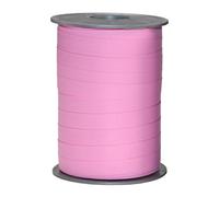 PRÄSENT Cinta Regalo Rosa Claro Mate, 200 m de Cinta a Rayas Paperlook para Envolver Regalos, 10 mm Ancho, Accesorios decoración y Manualidades, Cinta embalar Decorativa Ocasiones Especiales