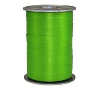 PRÄSENT Cinta Regalo Verde Manzana Mate, 200 m de Cinta a Rayas Paperlook para Envolver Regalos, 10 mm Ancho, Accesorios decoración y Manualidades, Cinta embalar Decorativa Ocasiones Especiales