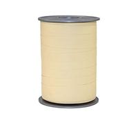 Präsent - Cinta rizadora Bicolor Blanco Crema de 10 mm de Ancho, 200 m de Longitud